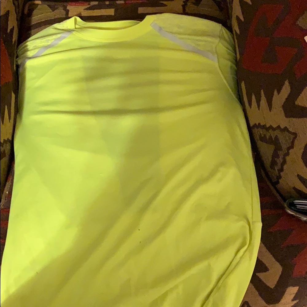 Greenish yellow shirt
